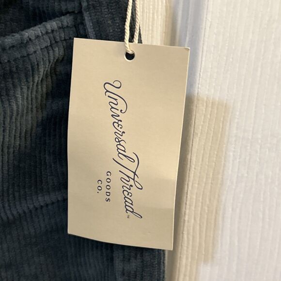 Universal Thread Women’s Teal Corduroy Bootcut Pants 12 Short High Rise NWT - Picture 8 of 16